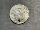 1835 Capped Bust 5c Half Dime Coin  Us  Plugged