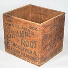 Antique Dr  Kilmer s Swamp Root Kidney  Liver   Bladder Medicine Bottle Crate