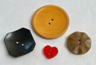 Stack Of 4 Vintage Bakelite Buttons
