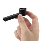 2pack Silicone Smoking Pipe 4  With Lid And Stainless Steel Screen Black New
