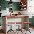 American Antique Bar Stool  17 72 -21 65  Vintage Industrial Adjustable Swive   