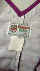 Bergland Tracht Vtg Gray German Bavarian Tyrol Dirndl Dress Oktoberfest Size Xs