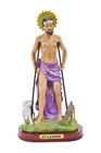 Saint Lazarus Statue Resin Religious Figurine Home Decor 5 Inch