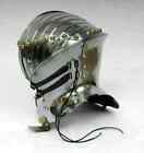 Medieval Knight Fighting Helmet Jousting 18 Gauge Steel Warrior Helmet Larp Sca