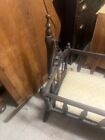 Antique Baby Rocking Bed  Crib Or Cradle Doll Display