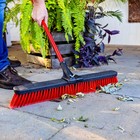 24  Push Broom Libman High Power Multi-surface Steel Handle Heavy Duty Tool