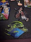 Horror Pin Set   Board Alien Jaws Living Dead Nightmare Elm Street Shining