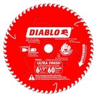 Diablo D0660a 6-1 2  X 60-teeth Ultra Finish Saw Blade For Wood