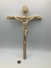 Crucifix Jesus On Cross Inri 8-3 4  X 14  Beautiful Vintage Wall Hanger Unusual
