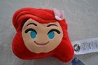 New Disney Parks Store Ariel Princess Emoji Plush Stuffed Animal Doll Toy 5 