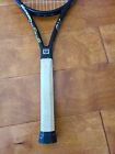 Wilson Hyper Carbon Hyper Pro Staff 7 6 Racket  4 1 4  Rollers Midplus No Grip 