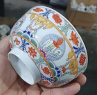 Nice Chinese Collectable Art Hand  Famille Rose Porcelain Figure Bowl