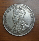 1936 Canadian One Dollar Silver Coin
