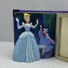 Disney Store Cinderella Bookcase Picture Frame  3 5    Tall X 6 25    Purple Gold