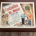 Authentic 1949 Lobby Card Cantinflas En    el Mago    Mexican Film Columbia Pictures