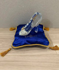 Cinderella Glass Slipper Blue Cushion Set Telegram Disney Limited Princess
