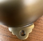 Twist Brass Doorbell Antique Bronze Finish Nib  Victorian 1900   s  Reproduction