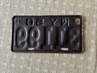1950 New York Motorcycle License Plate Harley Davidson Indian Vincent Bsa Vintag