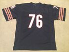 Unsigned Custom Sewn Stitched Steve Mcmichael Blue Jersey - M  L  Xl  2xl  3xl