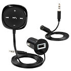 Car Audio Kit With 3 5mm Dongle Usb Charger Bluetooth Receiver Bt To Aux Adapter