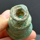 Unique Ancient Roman Glass Bottle  With Patina Circa 1st - 2nd Century Ad