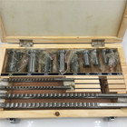 18pc Keyway Broach Kit Metric Size Broaching Cutter 12-28mm Bushing Shim Set
