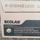 Ecolab 6101756 Aquanomic Clearly Soft Low Temp Laundry Solid 6 Lbs  pack Of 2 