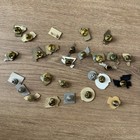 Vintage 80s Lot Of 27 Usa State Enamel Pins Travel Souvenir Hat Lapel Mix
