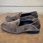 J Mclaughlin Women s Brown Suede Slip-on Loafers     Classic Everyday Style Sz 7