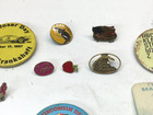Vintage Button   Enamel Pins  Random Lapel Pins And Buttons Lot Of 20