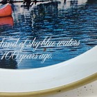 Hamm s Beer Tray Red Canoe On Shore Vintage   over 100   Years