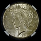 1926-p  1 Peace Silver Dollar     Ngc Ms-64     S 1 Uncirculated Unc Coin    trusted   