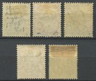 Kut East Africa Uganda 1904-07 0 5a-8a Sg 17-25 Mint Hinged Mh