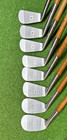 Excellent Set Of 8 Matched  Antique Hickory Wood Shaft Walter Hagen Irons