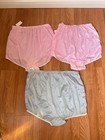 Vintage 60s 70s Nylon Lace Granny Panties High Waist Briefs Deadstock Ilgwu Lot