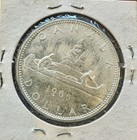 1965 Canadian  800 Silver Dollar Bu Brilliant Uncirculated Condition