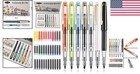 Vintage-inspired 42-piece Calligraphy Set  Liquid Ink Fountain Pens   Cartridges