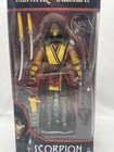 2019 Mcfarlane Mortal Kombat Series 1 Scorpion Yellow Suit 7  Action Figure New