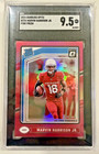 Huge Sports Card Lot 300  Marvin Harrison Jr Rookie Sgc 9 5 - Parallel  Vintage 