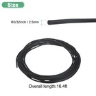 Foam Backer Rod  16 4ft X 3 32    L X D   Backer Rod Foam Caulk Saver  black 