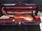 2014 4 4 Louis Carpini Kennedy Violin - Hard Case  2 Bows  extras - No Chin Rest