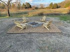 24 X 24 Inch Heavy Duty Square Wheel Fire Pit Grate