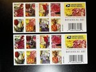 Usps  1282  Botanical Art Forever Stamp Sheet Flowers 2 Books Free Shipping 