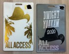 2 Dwight Yoakam Crew Tour Laminates Passes 2019   2020 Buck Owens County