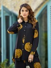 Muslin Hand Block Print Co-ord Set For Women Casual Ethnic Wear Plus Size