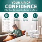 Pureguardian Humidifier H1035 Ultrasonic Cool Mist Portable 300 Sqft 1gal