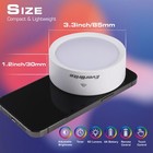 Everbrite 6pcs Puck Lights Wireless Led Puck Light 13 Rgb Colors Changing Lights