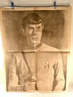 Vintage 60 s Mr Spock Star Trek Nimoy Chicago s American Newspaper Poster Parade