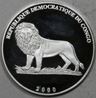 2000 Congo 10 Francs Lockheed Constellation Lion Proof Silver Coin  23120908r 