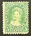 Travelstamps  New Brunswick Stamp Scott  8 - 5 Cent Mint Mogh